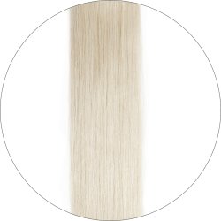 #6001 Extra Light Blonde, 50 cm, Pre Bonded Hair Extensions, Double drawn
