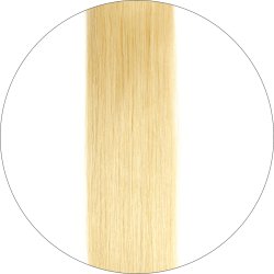 #613 Light Blonde, 40 cm, Pre Bonded Hair Extensions, Double drawn